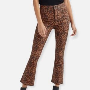 7 for all mankind cheetah jeans CC